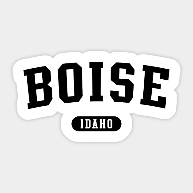 Boise, ID Sticker by Novel_Designs